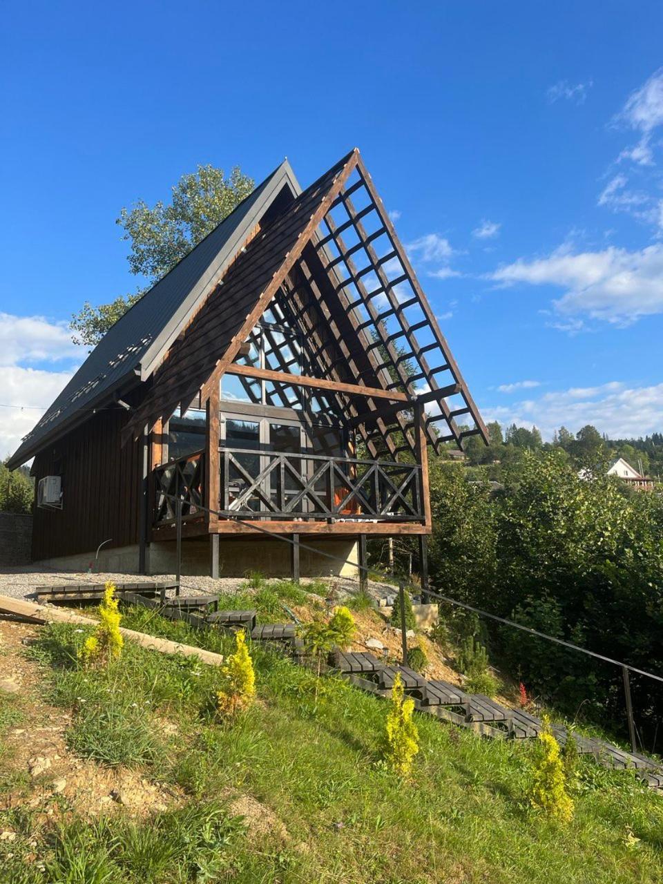 Valley Hills-Котедж На Схилах Гір З Чаном-Джакузі Slavsko Exterior foto